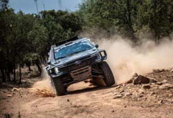 Nani Roma - Alex Haro (Ford Ranger T1+). Baja España - Aragón 2024 (Foto: Baja Spain)